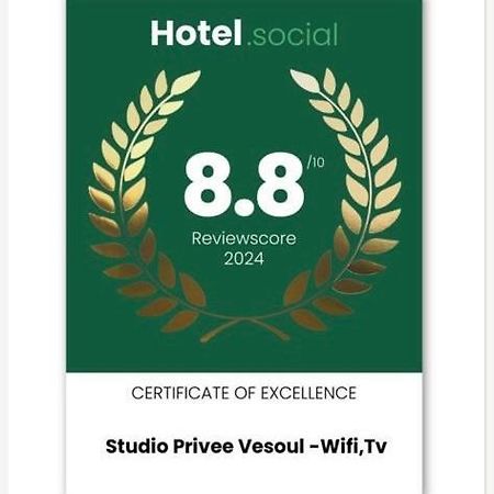 Studio Privee Vesoul -Wifi,Tv,Clim,Parking Gratuit Екстериор снимка